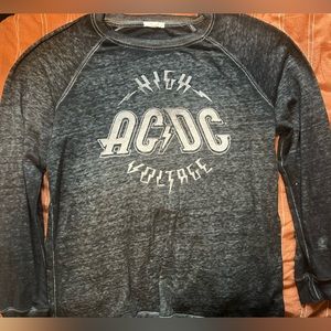 Maurice’s AC/DC pullover sweatshirt women’s size LG